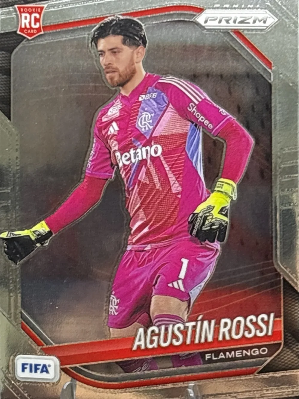 Panini Prizm Agustín Rossi Rookie Goalkeeper Card